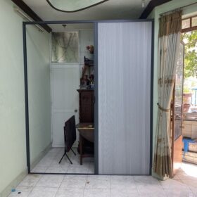 rèm tổ ong làm vách ngăn phòng
